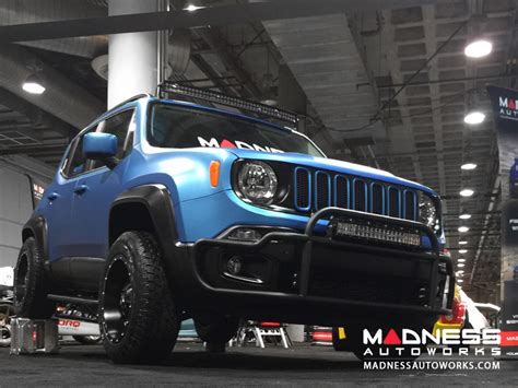 Jeep Renegade Front Bumper Bar By Madness Pictures Video Jeep