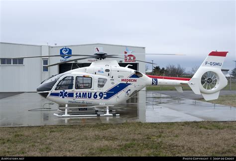 Aircraft Photo Of F Gsmu Eurocopter Ec 135t 1 Samu Service Daide