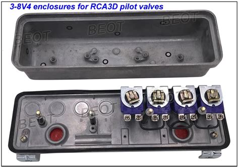 Rca3 8v Rca3 8v8 3 8v6000 330 Diecast Aluminium 8 Valve Enclosures