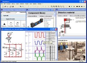 Hydraulic Circuits Design Software - Circuit Diagram