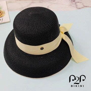 Nón cói đi biển kèm dây đen P2P Bikini Thương hiệu đồ bơi nữ đồ bơi nam hàng đầu Việt Nam