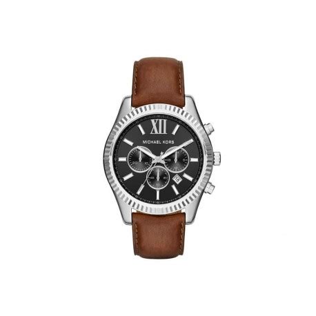 Michael Kors Lexington Mk Reloj Para Caballero Color Caf Oscuro