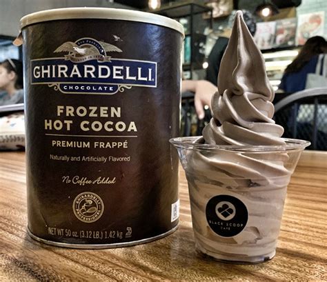 This Soft Serve Is Made With Ghirardelli Frozen Hot Cocoa