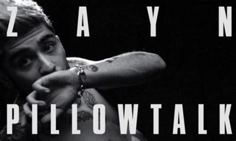 Zayn Malik Shares Shirtless Pillowtalk Promo Image For His Sex Song Daily Mail Online
