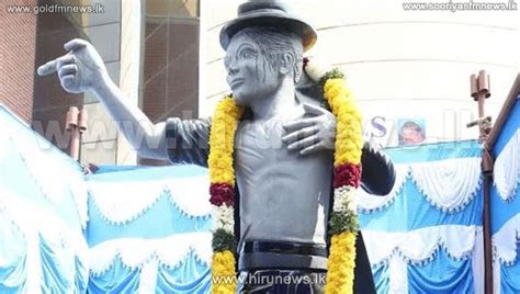 Michael Jackson Statue 'For Neverland' Installed In India - Hiru News ...