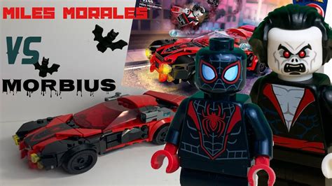 Lego Marvel Spider Man Miles Morales VS Morbius Set Review L 76244