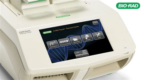 Introducing The Bio Rad C1000 Touch Thermal Cycler Providing The Best