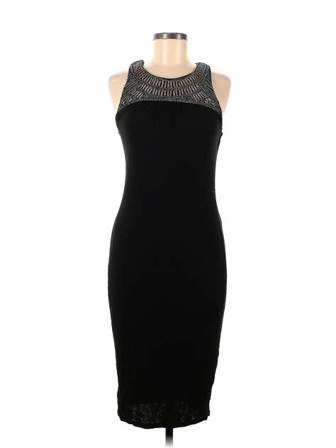 Mossimo Solid Black Cocktail Dress Size M 34 Off Thredup