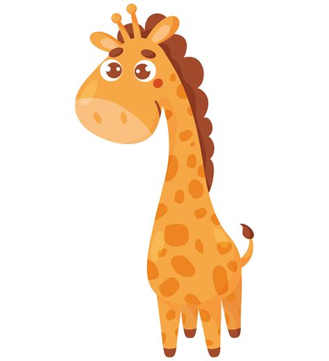 cute animal giraffe 13353085 PNG