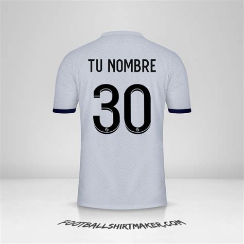 Camiseta Paris Saint Germain 2022 2023 II Crear con tu Nombre y Número