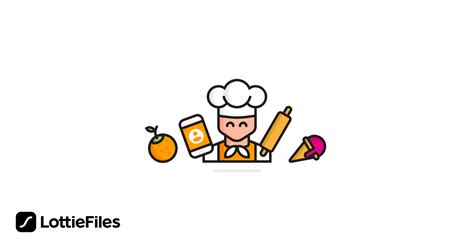 chef animation animation  pierre blavette lottiefiles