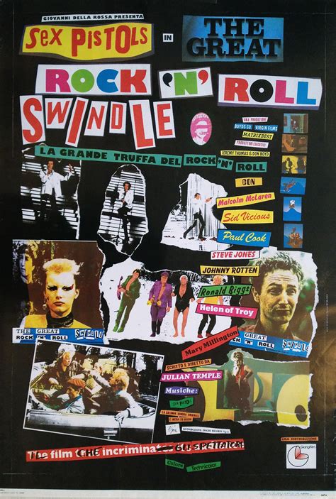 Nostalgipalatset THE GREAT ROCKNROLL SWINDLE 1979 SEX PISTOLS