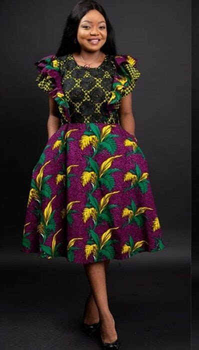 40 Fascinating Ankara Short Gown Dress Styles For A Stylish And