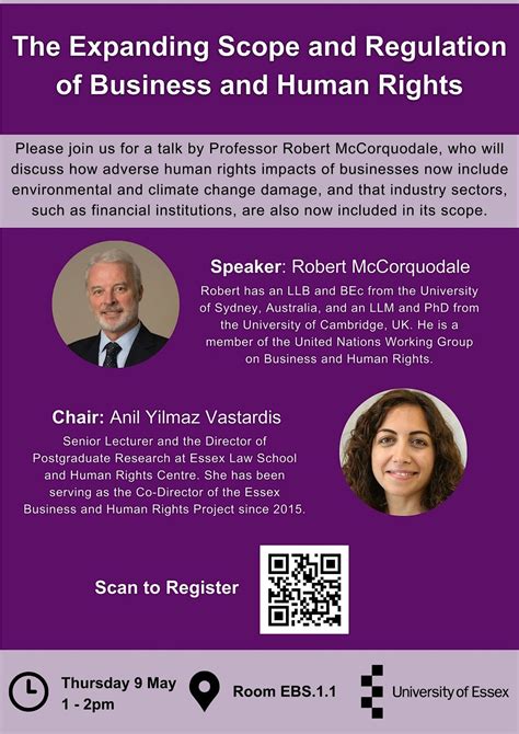 The Expanding Scope and Regulation of Business and Human Rights