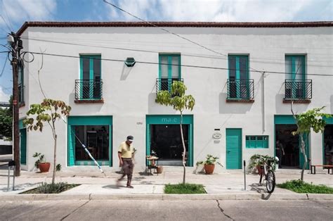 Bela arquitetura colonial no centro histórico de campeche méxico Foto