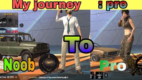 From Noob To Pro Journey Pubg Mobile Lite Motivational Vedio By