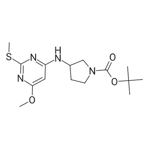 Tert Butyl Methoxy Methylthio Pyrimidin Yl