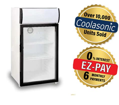 Coolasonic P50fa 17 Single Swing Glass Door Commercial Refrigerator — Omni Food Equipment