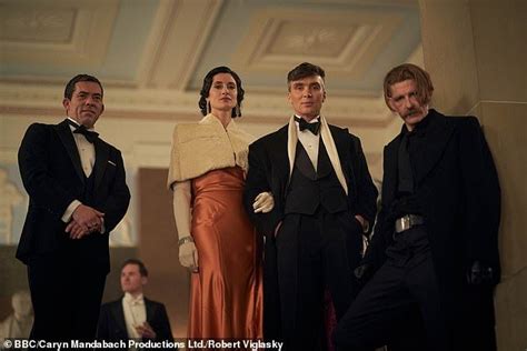 Peaky Blinders Natasha O Keeffe Exudes 1930s Elegance In Orange Gown