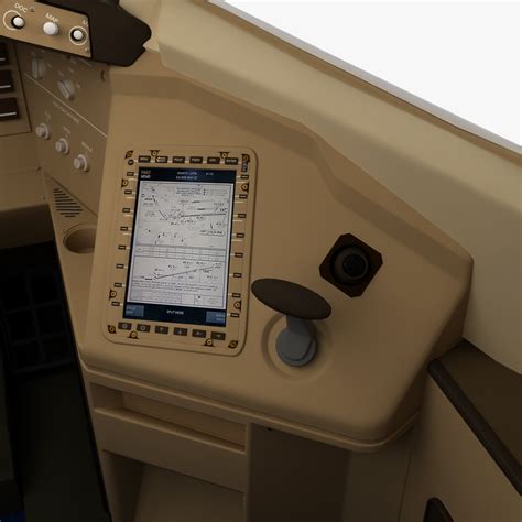 realistic boeing 777 cockpit 3d lwo