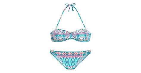 Buffalo Bandeau Bikini Mit Grafischem Muster
