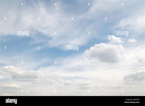 Light clouds in the sky Stock Photo - Alamy