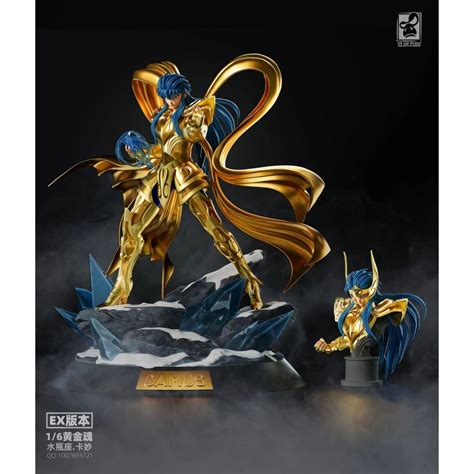 Ice Ape Studio Saint Seiya Aquarius Camus Scale Statue