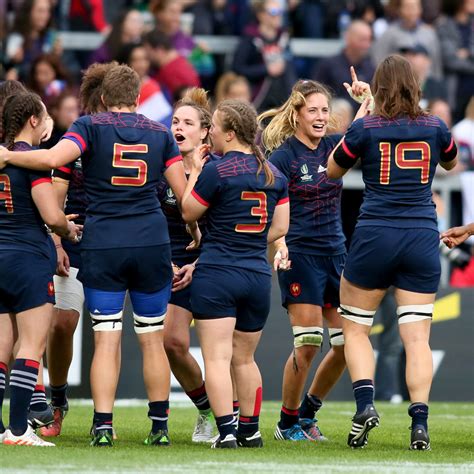 Coupe Du Monde F Minine De Rugby Les Bleues Sur La Derni Re Marche Du