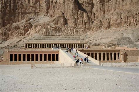 Pharaoh Hatshepsut S Deir El Bahri Temple In Egypt