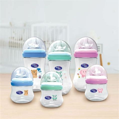 Jual BabySafe Wide Neck Bottle 125ml 250ml Botol Susu Bayi Wideneck