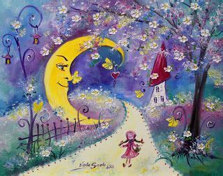 Malarstwo Violaart Flower Painting Amazing Art Painting Whimsical Art