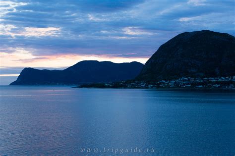 Город Олесунн в Норвегии