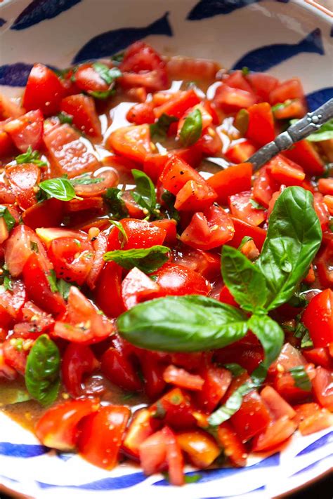 Bester Einfacher Tomatensalat Der Klassiker Mit Nur Zutaten