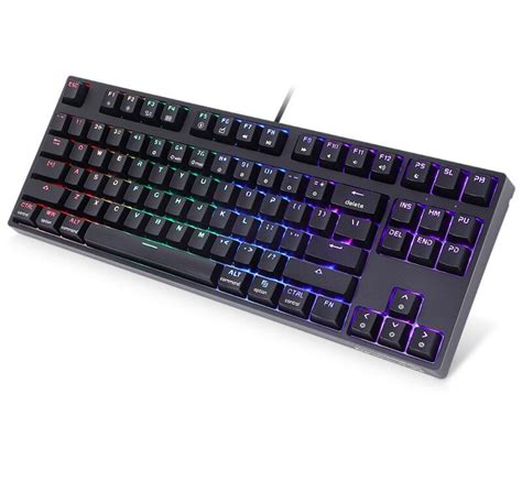 SKYLOONG GK87 GK87S Hot Swappable ไรสายบลทธคยบอรด87คย Optics RGB Keycaps Backlit Gaming
