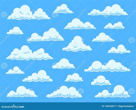 Cartoon Sky Clouds Stock Illustrations – 37,553 Cartoon Sky Clouds ...