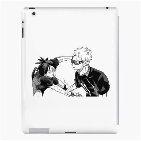 Tsukishima And Yamaguchi Haikyuu Manga Cap IPad Case Skin By