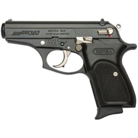 Bersa Thunder 380 Matte Finish With Nickel Accents Impact Guns