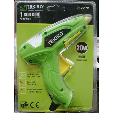 jual lem tembak  set listrik  watt glue gun  watt hijau tekiro