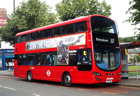 London Bus Routes Route 307 Barnet Hospital Brimsdown Route 307