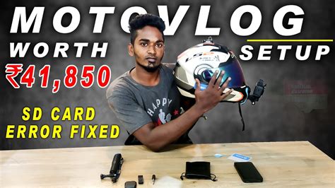 Vlog 5 My MotoVlog Setup GO PRO HERO 9 Tamil Vlog Unboxing