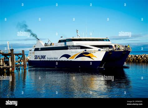 Cape Jervis Australia April Sealink Ferry Transport