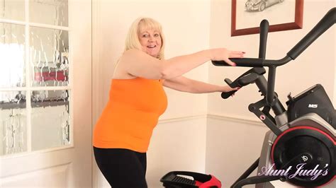 Auntjudys Working Out With Hot 46yo Curvy Blonde MILF Marie XHamster