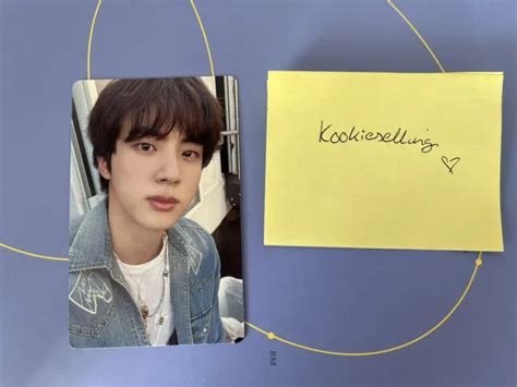 Bts Memories Of 2021 Dvd Official Photocard Jin £3700 Picclick Uk