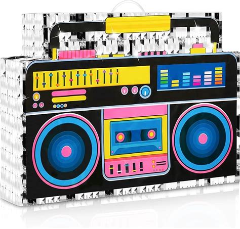 Boombox Piñata 80s Piñata Boom Box Retro 90s Piñata Music