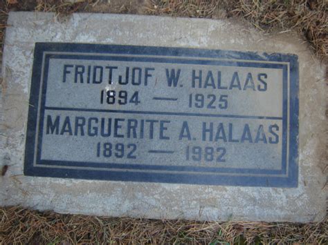 Fridtjof Wellman Halaas 1894 1925 Find A Grave Memorial