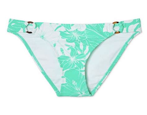 Juniors Ring Side Hipster Bikini Bottom Xhilaration Turquoise