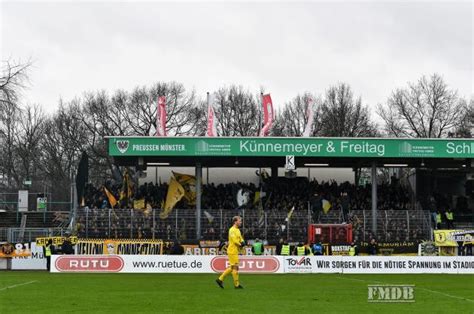 Fotos Galerie Gästefans SC Preußen Münster TSV Alemannia Aachen