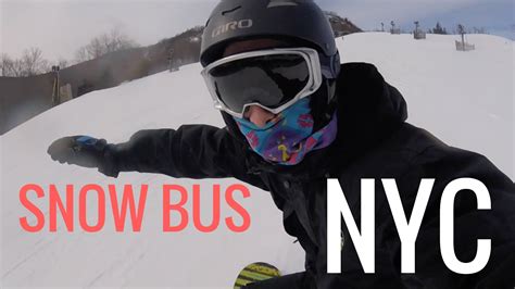 NYC Snow Bus To Hunter Mountain YouTube