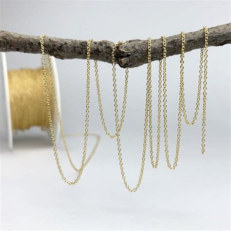 Wholesale Round Cable Chain By The Meter 14kt Gold Filled