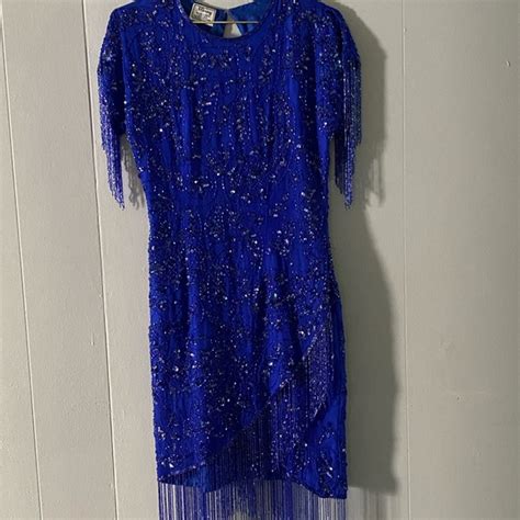 Stenay Dresses Silk Stenay Vintage Beaded Cocktail Dress S Poshmark